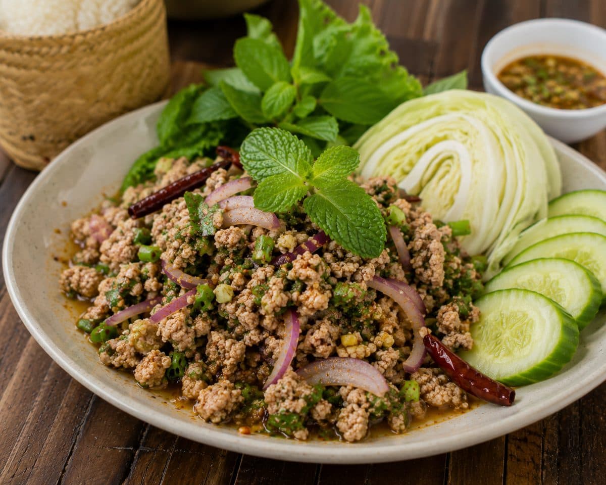 Herbed Chicken Larb